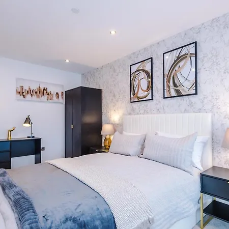 Apartamento Luxury 2 Bed With Balcony & Free Parking